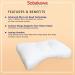 Sobakawa Cloud Pillow - White | Maximum Air Flow & Comfort | Contour Support to Relieve Muscle Tension | Custom Fit Case - Buy Online on GoSupps.com