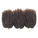 Xtrend 8-Inch Ombre Spring Twist Hair Extensions - 6 Pack Synthetic Kinky Curly Braids for Women T27 # (20.32 cm) - Fluffy Passion Twists - Buy Online on GoSupps.com