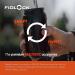 FIDLOCK Twist Bottle 450 Set - Magnetic Bike Water Bottle Holder with Attached Bottle, Black - Buy Online on GoSupps.com