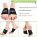 Plantar Fasciitis Arch Support Kit - 12pcs Compression Sleeves & Braces for Fast Pain Relief - Silicone & Cushioned Support - Men & Women Medium Size - Buy Online on GoSupps.com