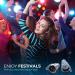 High Fidelity Reusable Musicians Earplugs - 24dB Protection for Music Festivals, DJs, Musicians - Black - Buy Online on GoSupps.com
