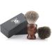 Haryali London Razor Brush | Sustainable Wooden Premium Shaving Brush for a Perfect Shave - Buy Online on GoSupps.com
