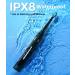 Electric Toothbrush for Adults with Travel Case | 40 000 VPM 8 Brush Heads 5 Modes - Black - Buy Online on GoSupps.com