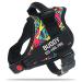 Pawpawify dog harnesses against pulling with personalizable name and telephone number hard-wearing prevents tug pulling or choking for training and walking S Chest 20-25in Color Doodle