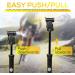 Mini Bike Tire Pump Set - Dual Action Push-Pull Pumping, 80 PSI, Presta & Schrader Valves, Lightweight - 3 oz, Includes Sports Ball Needle, Tire Lever, Bracket Mount - Buy Online on GoSupps.com