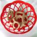 Organic Wooden Hedgehog Teether Toys - Set of 2 | Handmade Baby Beaded Teething Toy | Food Grade Materials - Perfect Baby Shower Gift - Buy Online on GoSupps.com