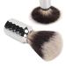 Nylon Beard Foam Brush with Alloy Handle - Portable Dirt Removal Brush for Salon & Travel - Buy Online on GoSupps.com