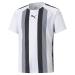 PUMA Unisex Children's Team League Striped Jersey Jr Shirt 176 Puma White-puma Black