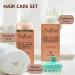 Shop Shea Moisture Coconut & Hibiscus Shampoo & Conditioner Set - 24 Fl Oz Each for Thick Curly Hair | Includes Peaknip Scalp Massager Brush - International Shipping Available - Buy Online on GoSupps.com