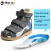 Orthopedic Toddler Sandals with Arch & Ankle Support - Size 6.5 High Back Corrective Shoes - Buy Online on GoSupps.com