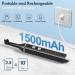 Rechargeable Tooth Polisher Kit - 5 Brush Heads 3 Polishing Pastes LED Light IPX6 5 Speed Modes - Professional Teeth Cleaning for a Bright Smile - Buy Online on GoSupps.com
