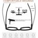 OCCI CHIARI Fashion Oversized Reading Glasses for Women - Stylish & Comfortable Readers (1.0 to 6.0) - International Shipping Available - Buy Online on GoSupps.com
