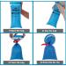60 Pack 1000ml Leak Resistant Vomit Bags - Medical Grade Disposable Barf Bags for Travel & Motion Sickness - Portable Emesis Bags for Kids, Car, Aircraft & Taxi - Buy Online on GoSupps.com