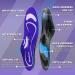 Plantar Fasciitis Gel Orthotic Arch Support Insoles for Heel Pain Relief - Men 7-8.5/Women 8-9.5 - Buy Online on GoSupps.com