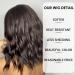 14-Inch Curly Black Bob Wigs | Heat-Resistant Synthetic Shoulder-Length Wavy Brown Wigs for Women - Perfect for Daily Cosplay - Buy Online on GoSupps.com