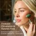 Jade Roller for Face - Smoothes Fine Lines & Wrinkles Valentines Day Gifts Massager Skin Care Tools with Small Eye Roller for Puffy Eyes De-Puffing & Firming Facial Tool Self Care Gifts for Women - Buy Online on GoSupps.com
