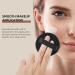 6 Pieces Soft Round Cotton Makeup Puffs for Face & Body - Black/Nude - Buy Online on GoSupps.com