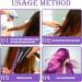 10 Colors Washable Hair Chalk Comb for Girls | Non-Toxic Temporary Hair Coloring Kit for Kids | Perfect for Parties, Cosplay, Halloween | Age 5+ | Great DIY Gift - Buy Online on GoSupps.com