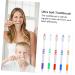CliSpeed 60-Pack Extra Soft Disposable Travel Toothbrushes Vegan Manual Cleaning Brushes for Hotels & Travel - Buy Online on GoSupps.com
