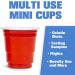 GoPong 2oz Plastic Shot Cups - 200 Pack, Disposable Mini Party Cups in Red - Buy Online on GoSupps.com