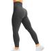 corcoar Women's Leggings Sports Pants High Waist Seamless Pants Gym Yoga Sport XL #0 Grey