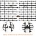 One Sight 6.5 Ft Cat Scat Mat with Spikes - Outdoor Cat Repellent for Garden & Fence - Indoor Cat Deterrent - Dog Digging Stopper - 78x11 inches Black - Buy Online on GoSupps.com