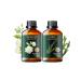 Pure Gardenia & Cedarwood Essential Oil Set Natural Floral Woody Oil Duo for Reed Diffuser Skin Hair Care Perfume Candle Making Bedroom Atmosphere 2 x 3.38 Fl Oz