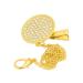 Personalized Golden Baby Pacifier - Curved Design Safe Materials & Clips | Newborn Essentials for 6-18 Months - Buy Online on GoSupps.com