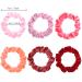 Funtopia 24 Pcs Colorful Velvet Small Scrunchies for Thick Hair - Elastic Hair Ties for Women and Girls - Buy Online on GoSupps.com