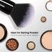 Large Powder Brush - Luxurious Vegan Makeup Brush for Flawless Blending & Buffing | Professional Foundation & Concealer Tool Cruelty-Free Bristles - Buy Online on GoSupps.com