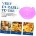 Alipis 3pcs Round Fryer Mat Air Fryers Non-Stick Air Fryer Fryer Replace Pot Inner Cushion Square Purplex3pcs 20X20CMx3pcs - Buy Online on GoSupps.com