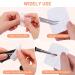 500PCS Lint Free Nail Polish Remover Wipes - Super Absorbent Cotton Pads for Acrylic & Gel Nails - Acetone Nail Polish Remover - Buy Online on GoSupps.com