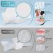 DONAMA Cervical Pillow - Memory Foam Orthopedic Neck Support for Pain Relief | Ergonomic Contour Pillow for Side, Back, Stomach Sleepers - Breathable Pillowcase - Pure White - Buy Online on GoSupps.com