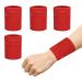 Chala 4Stk welding band wrist set sports arm band welding bracelet sports welding tape Wrist bands with zip pocket running bracelet for fitness cycling basketball football football