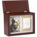 Pearhead Pet DIY Pawprints Memorial Box Kit - Espresso | Perfect for Dogs & Cats - Buy Online on GoSupps.com