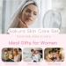 Japan Sakura Skin Care Set for Teen Girls - Evolvique Skin Care for Teens 10-12 - Skincare for Girls 10-12 - Skin Care Kit Gift Set for Women with Cleanser Serum Cream(One Size 8PCS Sakura Scent) Sakura Scent 8PCS - Buy Online on GoSupps.com
