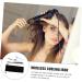 LALADEFIEE Curling Iron Mini Curling Wand Portable Curling Wand Curler Hair Styling Tools Abs White 21X4X3.5CM White - Buy Online on GoSupps.com