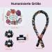Kaition Heatless Curlers | Dreamy Curls Overnight | Non-Slip Silk Hair Curling Band | DIY Long Hair Styling Set (Floral Black) - Buy Online on GoSupps.com