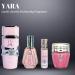 LATTAFA YARA Eau De Parfum Spray 100ML EDP 50ML Hand & Body Lotion 45ML & Roll-on Perfume Oil 10ML - For Women (CHIC COLLECTION) - Buy Online on GoSupps.com
