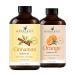Handcraft Blends Spicy & Sweet Set: Orange and Cinnamon Essential Oils (2 x 4 Fl Oz) 100% Pure & Natural for Diffuser Aromatherapy and DIY Projects