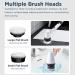 Shower Scrubber for Cleaning Electric Spin Cordless Electric Grout Scrubber Electric Adjustable Extension Handle Cleaning Brush for Shower Suitable for Bathroom Cleaning Etc. - Buy Online on GoSupps.com