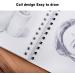MEMX Kids Sketch Book 8X11.5 100 Pages Spiral Bound Sketch Pad for Painting & Doodling - Durable Acid Free Sketchbook - Ideal Gift for Boys & Girls - White 1 Pack - Buy Online on GoSupps.com