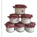 Helen's Own Jam Making Kit - Easy LOW SUGAR JAM - Kit includes 6 Jars Lids Doilies rubber-bands and 500g of Helen's Own Pectin sugar mix - Now suitable for Vegetarians & Vegans! - Buy Online on GoSupps.com