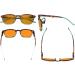 Eyekeper Anti Blue Light Glasses | 94% Protection Scratch-Resistant Glare-Free & Fatigue-Reducing | Turtle/Green BB98 Lens - Buy Online on GoSupps.com