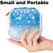 GIAPB Sanitary Napkin Storage Bag | Period Tampon Makeup Pad Pouch | Snowflake Blue Design - Buy Online on GoSupps.com