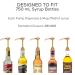 Coffee Syrup Pump 4 Pack (White) Fits All Major Brands Compatible with Torani Matteo's DaVinci Jordans Skinny Syrups Bottles 750ml Pumps Flavored Coffee Syrup Dispenser - Buy Online on GoSupps.com