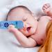 Silicone Remote Control Baby Teething Toy with Pacifier Clip Chain - Blue, 3-18 Months - Buy Online on GoSupps.com
