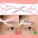 6-Piece Stainless Steel Eyebrow Scissors and Comb Set for Precise Eyebrow Shaping - Multicolor Beauty Accessories for Men and Women - Buy Online on GoSupps.com