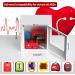 Buy AED Cabinet Industrial-Grade Steel Wall-Mounted Fits All AEDs Rust & Corrosion-Proof | 14.2 x 7.1 x 15.7 Inches - Buy Online on GoSupps.com