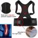 Shoulder Scoliosis Orthopedic Back Brace Spine Magnet Support Poor Posture Correction Belt Women Men black XXL - Buy Online on GoSupps.com